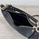 Replica Valentino Rockstud Small Hobo Bag Black Grainy Calfskin Fake Valentino Rockstud Small Hobo Bag Black Grainy Calfskin Replica