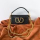 Replica Valentino Loco Small Shoulder Bag Black Calfskin Fake Valentino Loco Small Shoulder Bag Black Calfskin Replica