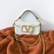 Replica Valentino Loco Small Shoulder Bag White Calfskin Replica Valentino Loco Small Shoulder Bag White Calfskin