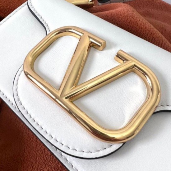 Replica Valentino Loco Small Shoulder Bag White Calfskin Replica Valentino Loco Small Shoulder Bag White Calfskin