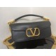 Replica Valentino Loco Large Shoulder Bag Black Calfskin Fake Valentino Loco Large Shoulder Bag Black Calfskin Replica