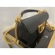 Replica Valentino Loco Large Shoulder Bag Black Calfskin Fake Valentino Loco Large Shoulder Bag Black Calfskin Replica