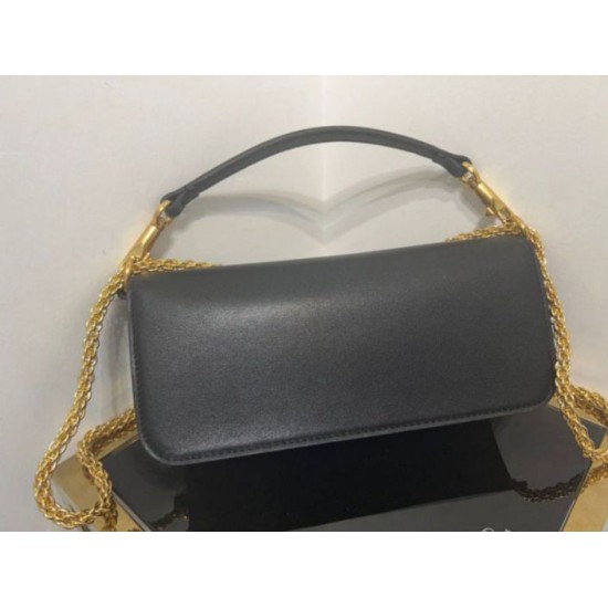 Replica Valentino Loco Large Shoulder Bag Black Calfskin Fake Valentino Loco Large Shoulder Bag Black Calfskin Replica