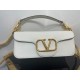 Replica Valentino Loco Large Shoulder Bag White Calfskin Replica Valentino Loco Large Shoulder Bag White Calfskin