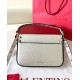 Fake Valentino Rockstud Pouch Bag White Grained Replica Replica Valentino Rockstud Pouch Bag White Grained