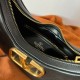 Fake Valentino Stud Sign Hobo Bag Black Calfskin Replica Replica Valentino Stud Sign Hobo Bag Black Calfskin