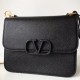 Replica Valentino Vsling Large Shoulder Bag Black Grainy Calfskin Replica Valentino Vsling Large Shoulder Bag Black Grainy Calfskin