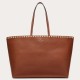 Replica Valentino Rockstud Large Shopping Bag Brown Replica Valentino Rockstud Large Shopping Bag Brown