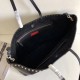 Replica Valentino Rockstud Large Shopping Bag Black Fake Valentino Rockstud Large Shopping Bag Black Replica