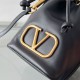 Fake Valentino VLogo Signature Mini Bucket Bag Black Calfskin Replica Replica Valentino VLogo Signature Mini Bucket Bag Black Calfskin