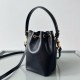 Fake Valentino VLogo Signature Mini Bucket Bag Black Calfskin Replica Replica Valentino VLogo Signature Mini Bucket Bag Black Calfskin