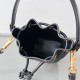 Fake Valentino VLogo Signature Mini Bucket Bag Black Calfskin Replica Replica Valentino VLogo Signature Mini Bucket Bag Black Calfskin