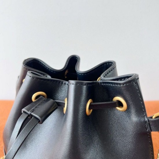 Fake Valentino VLogo Signature Mini Bucket Bag Black Replica Replica Valentino VLogo Signature Mini Bucket Bag Black