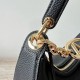 Replica Valentino VLogo Moon Small Hobo Bag with Chain Black Replica Valentino VLogo Moon Small Hobo Bag with Chain Black