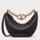 Replica Valentino VLogo Moon Small Hobo Bag with Chain Black Replica Valentino VLogo Moon Small Hobo Bag with Chain Black