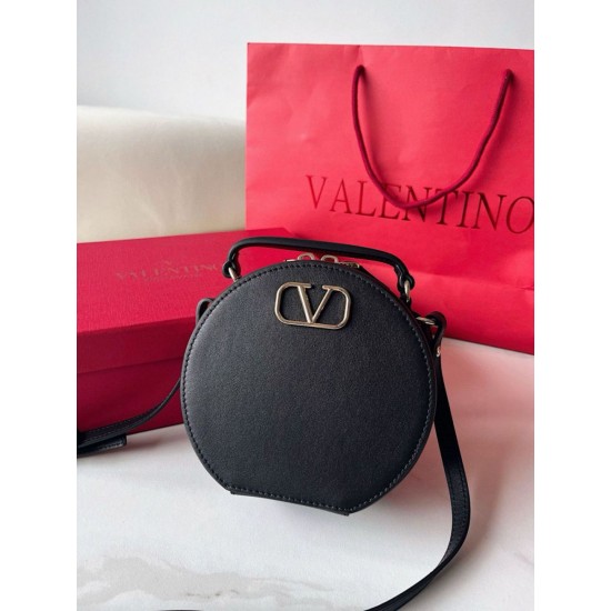 Replica Valentino VLogo Signature Mini Bag Black Calfskin Replica Valentino VLogo Signature Mini Bag Black Calfskin