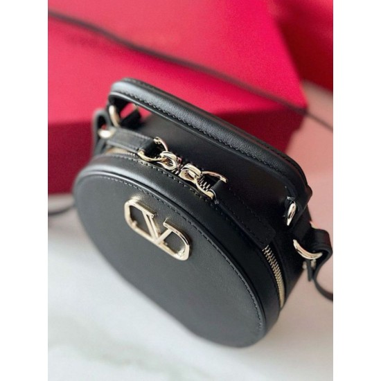 Replica Valentino VLogo Signature Mini Bag Black Calfskin Replica Valentino VLogo Signature Mini Bag Black Calfskin