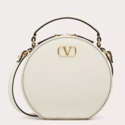 Replica Valentino VLogo Signature Mini Bag White Calfskin