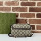 Replica Gucci 772314 Ophidia mini top handle bag GG Supreme Black