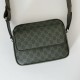 Replica Gucci GG Monogram small crossbody bag 795479 green GG fabric