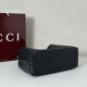 Replica Gucci 815214 GG Emblem medium tote bag Embossing Leather Black