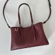 Replica Gucci 815214 GG Emblem medium tote bag Embossing Leather Red