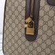 Replica Gucci Savoy large duffle bag GG Monogram coated Brown 834458