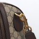 Replica Gucci Savoy large duffle bag GG Monogram coated Brown 834458