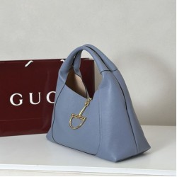 Replica Gucci 837466 Oversized Softbit maxi shoulder bag Blue