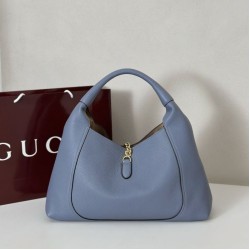 Replica Gucci 837466 Oversized Softbit maxi shoulder bag Blue