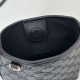 Replica Gucci 847090 GG Emblem nano bucket Bag black GG leather