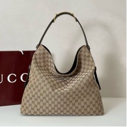 Replica Gucci 850546 beatrix large tote bag GG canvas Brown
