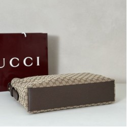 Replica Gucci 850546 beatrix large tote bag GG canvas Brown