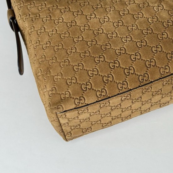 Replica Gucci 850546 beatrix large tote bag suede Brown