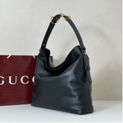 Replica Gucci 850546 beatrix large tote bag soft smooth leather Black