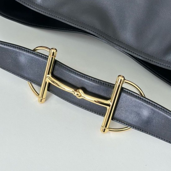 Replica Gucci 850546 beatrix large tote bag soft smooth leather Black