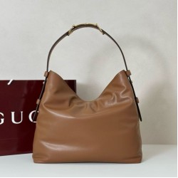 Replica Gucci 850546 beatrix large tote bag soft smooth leather Brown