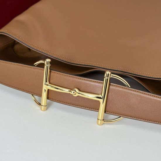Replica Gucci 850546 beatrix large tote bag soft smooth leather Brown