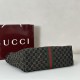 Replica Gucci 853971 Giglio large tote bag GG denim Black