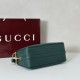 Replica Gucci Half Horsebit Mini/medium shoulder bag 860787 Grainy Leather Green