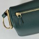 Replica Gucci Half Horsebit Mini/medium shoulder bag 860787 Grainy Leather Green