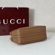 Replica Gucci Half Horsebit Mini/medium shoulder bag 860787 Grainy Leather Brown
