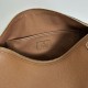 Replica Gucci Half Horsebit Mini/medium shoulder bag 860787 Grainy Leather Brown