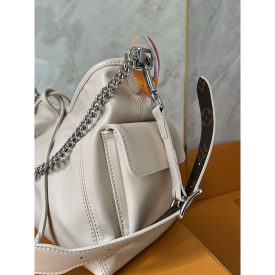 Replica Louis Vuitton CarryAll Cargo Vibe PM Shouder bag M12919 Beige 