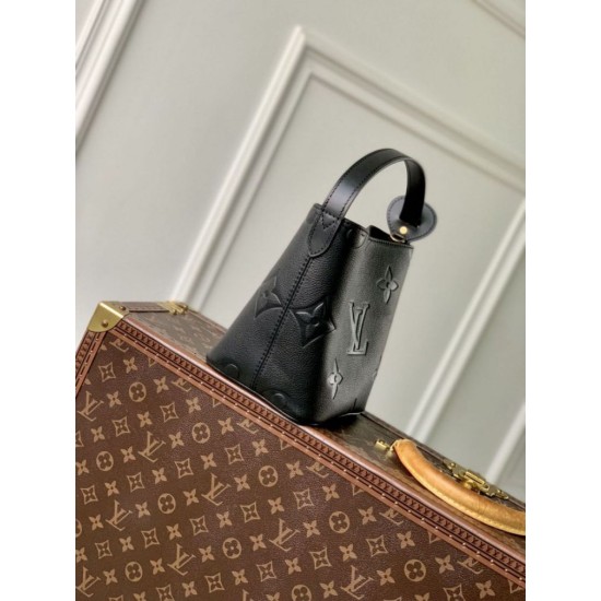 Replica Louis Vuitton All In BB Bucket Bag M13480 Black