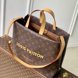 Replica Louis Vuitton Shopper Tote MM Autres Cuirs Men Bag M13928