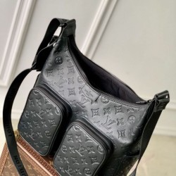 Replica Louis Vuitton Hobo Cargo Bag M14778 Black