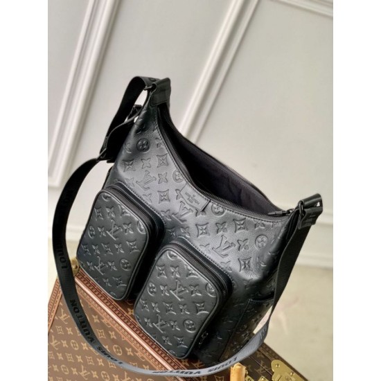 Replica Louis Vuitton Hobo Cargo Bag M14778 Black