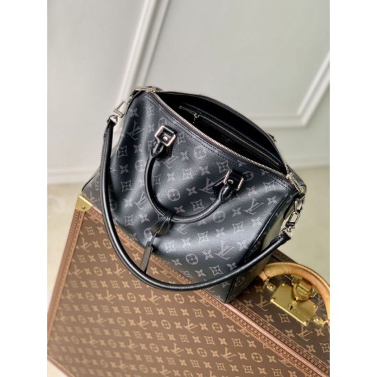 Replica Louis Vuitton Speedy Soft 30 Men Bag M15102 Monogram Eclipse
