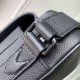 Replica Louis Vuitton Boarding Messenger LV Aerogram Men Bag M15265 Black